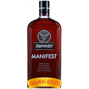 Rượu thảo mộc Jagermeister Manifest 1 Lít