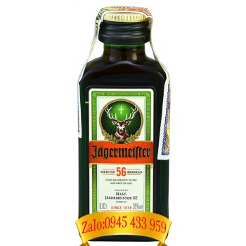 Rượu thảo mộc Jagermeister mini 20ml