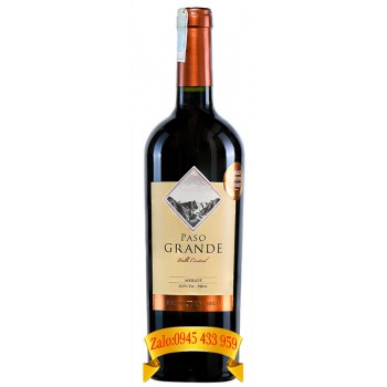 Rượu vang Paso Grande Merlot