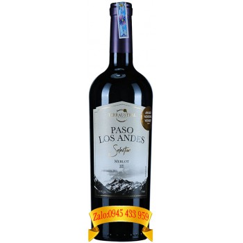 Rượu vang Paso Los Andes Selection Merlot