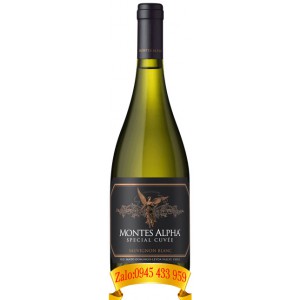Rượu vang Montes Alpha Special Cuvée Sauvignon Blanc