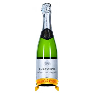 Rượu vang nổ Haut Mouleyre Crémant de Bordeaux Brut 750ml