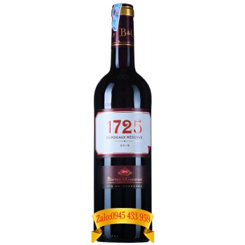 Rượu vang 1725 Bordeaux Reserve Barton Guestier