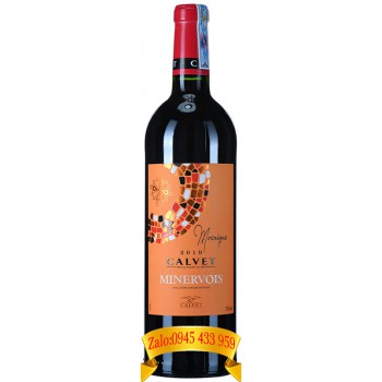 Rượu vang Calvet Minervois Mosaique 750ml