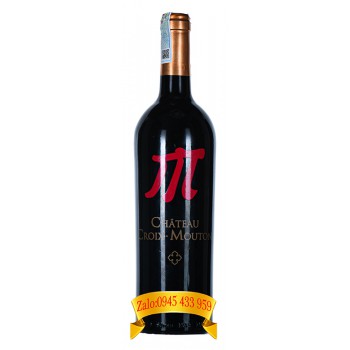 Rượu vang chateau Croix Mouton Bordeaux supérieur 750ml