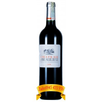 Rượu vang chateau de Beaulieu Cotes du Marmandais 750ml
