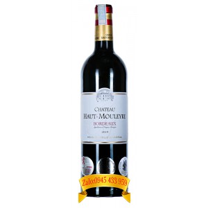 Rượu vang chateau Haut Mouleyre Bordeaux A.O.P 750ml
