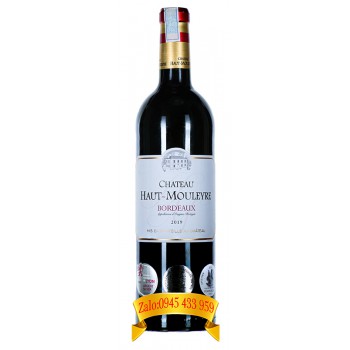 Rượu vang chateau Haut Mouleyre Bordeaux A.O.P 750ml