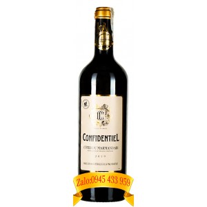 Rượu vang Confidentiel Côtes Du Marmandais 750ml