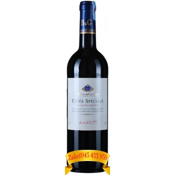 Rượu vang Cuvée Spéciale Barton & Guestier 750ml