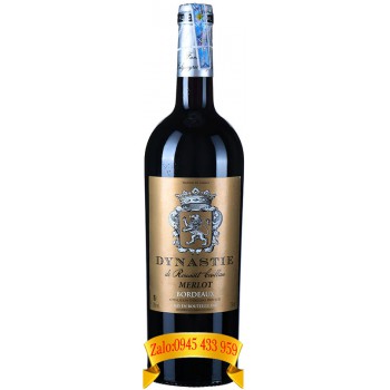 Rượu vang Dysnastie de Rousset Caillau Merlot Bordeaux 750ml