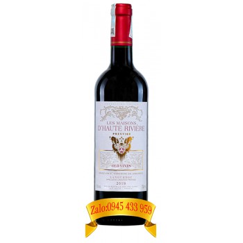Rượu vang Les Maisons D’haute Riviere 750ml