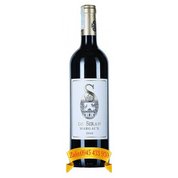 Rượu vang S de Siran Margaux 750ml