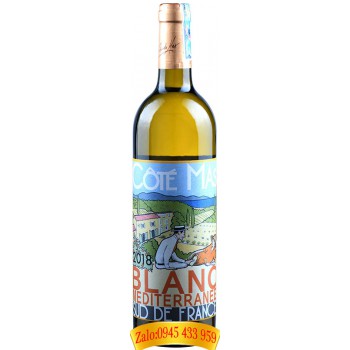 Rượu vang trắng Côte Mas Pays D'oc IGP 750ml