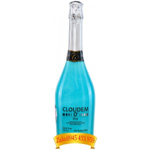 Rượu vang nổ không cồn Cloudem Blue vị táo 750ml