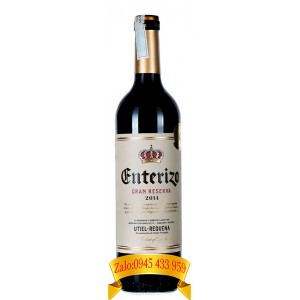 Rượu vang Enterizo Gran Reserva Utiel Requena 750ml