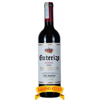 Rượu vang Enterizo Reserva Utiel Requena 750ml