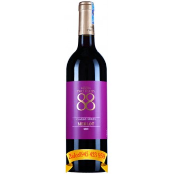 Rượu vang Two Eights 88 Merlot Classic Series