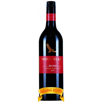Rượu vang Wolf Blass Shiraz Cabernet Red Label 750ml