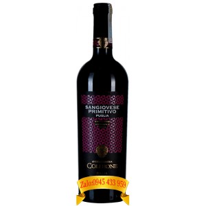 Rượu vang Antica Masseria Colleone Sangiovese Primitivo Puglia IGT