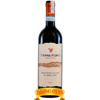 Rượu vang Terre Forti Montepulciano D’abruzzo DOC